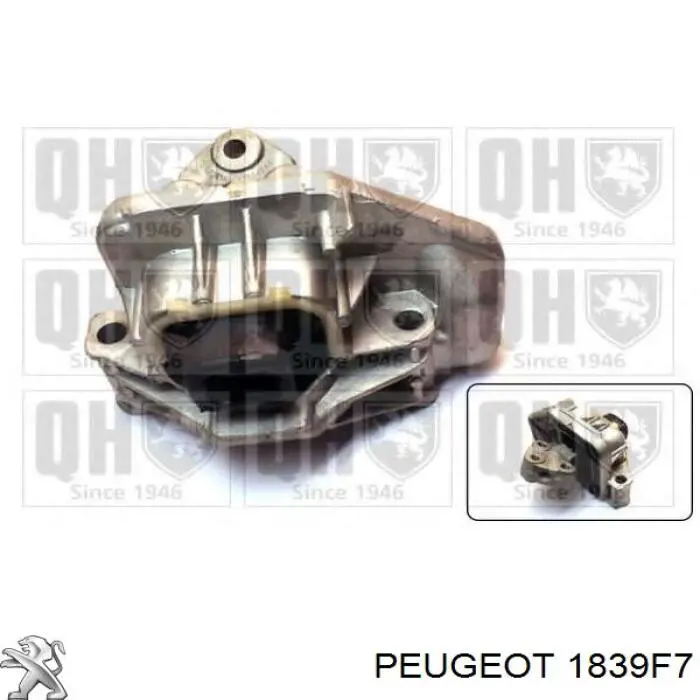 Compre 58438 Metalcaucho Coxim (suporte) direito de motor