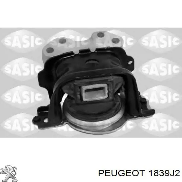Coxim (suporte) direito de motor Peugeot/Citroen 1839J2 preço, a partir de 64,57 USD