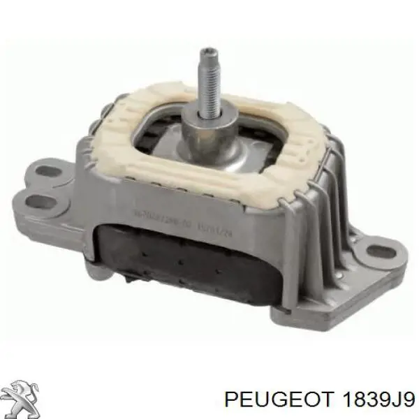 Coxim (suporte) direito inferior de motor Peugeot/Citroen 1839J9 preço, a partir de 78,19 USD