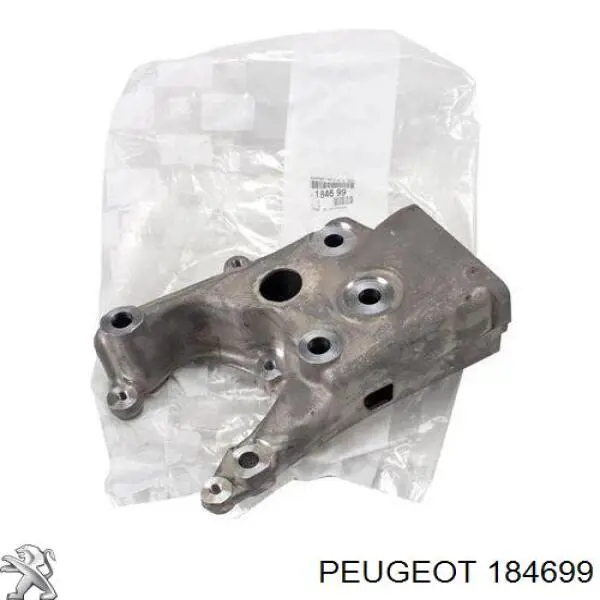 184699 Peugeot/Citroen Consola de coxim (apoio) direita de motor