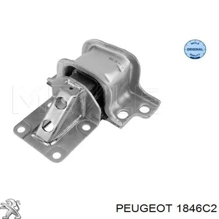 Coxim (suporte) esquerdo de motor Peugeot/Citroen 1846C2 preço, a partir de 57,74 USD