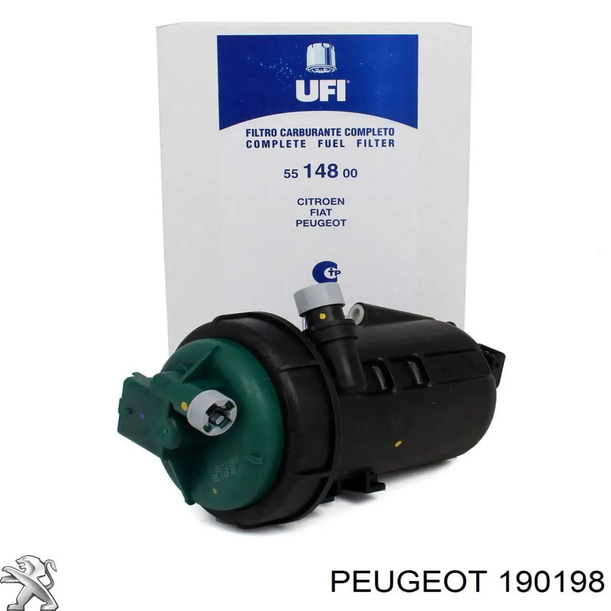 Compre 190198 Peugeot/Citroen Caixa de filtro de combustível