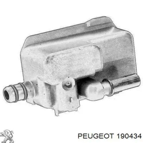 190434 Peugeot/Citroen Aquecedor de combustível no filtro