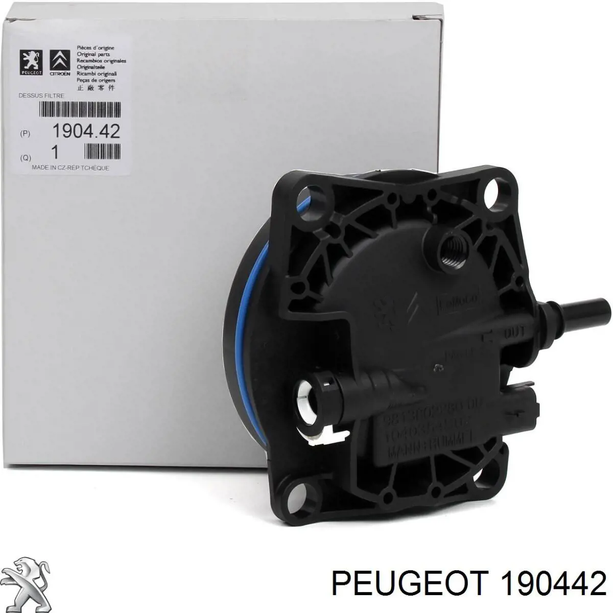 Compre 0000190442 Peugeot/Citroen Tampa de casco de filtro de combustível