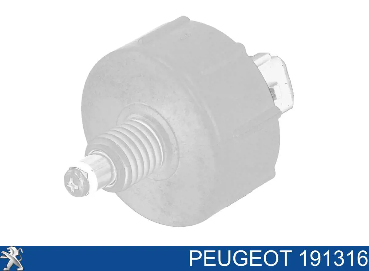 191316 Peugeot/Citroen Sensor do nível da água de filtro de combustível