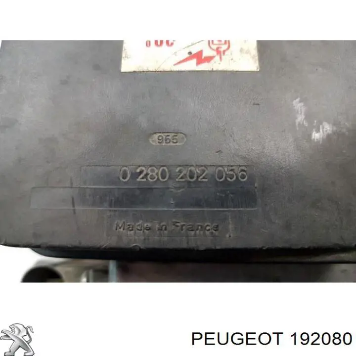 Sensor de fluxo (consumo) de ar, medidor de consumo M.A.F. - (Mass Airflow) para Peugeot 205 II 20A, C