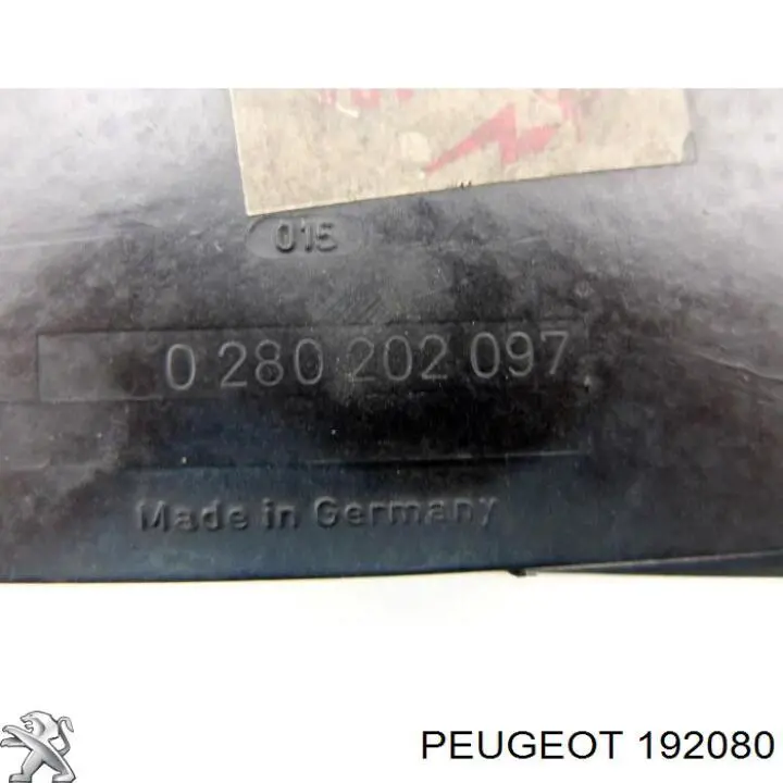  Sensor de fluxo (consumo) de ar, medidor de consumo M.A.F. - (Mass Airflow) Peugeot 205 II hatchback (20A, C) (1987 - 1998) II