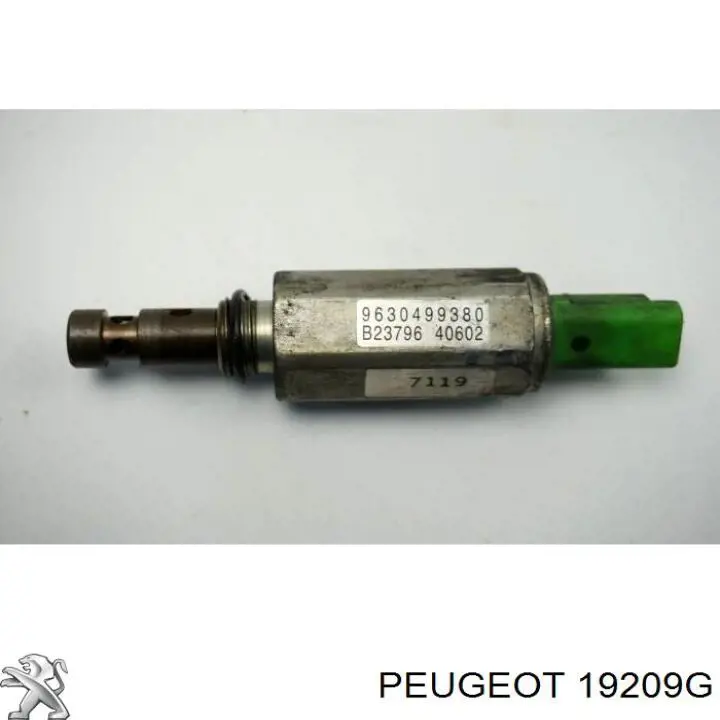 000019209G Peugeot/Citroen Válvula eletromagnética de posição (de fases) da árvore distribuidora