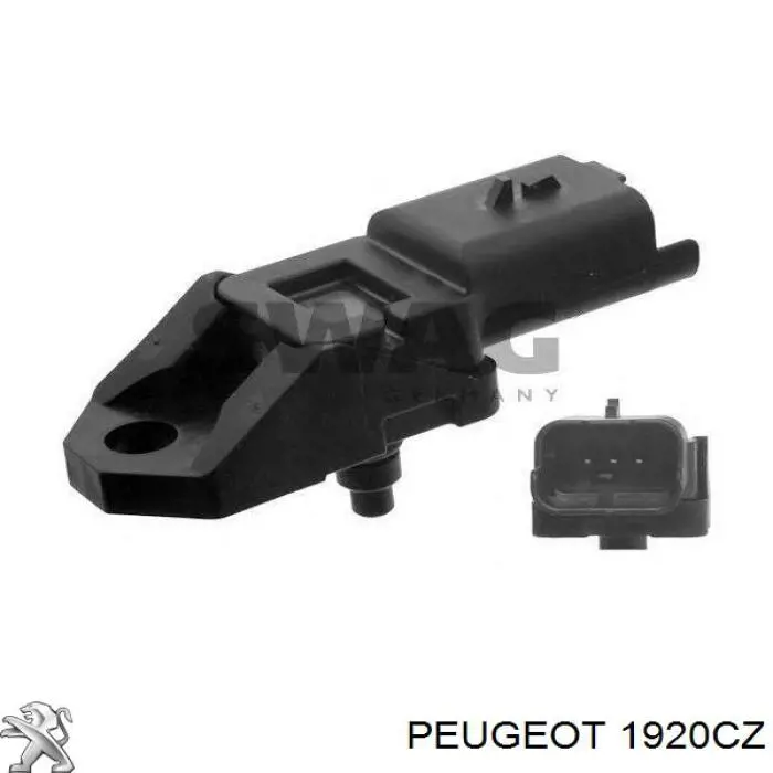 1920CZ Peugeot/Citroen Sensor de pressão no coletor de admissão, MAP