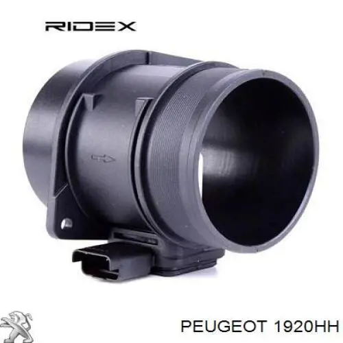Sensor de fluxo (consumo) de ar, medidor de consumo M.A.F. - (Mass Airflow) Peugeot/Citroen 1920HH preço, a partir de 59,59 USD