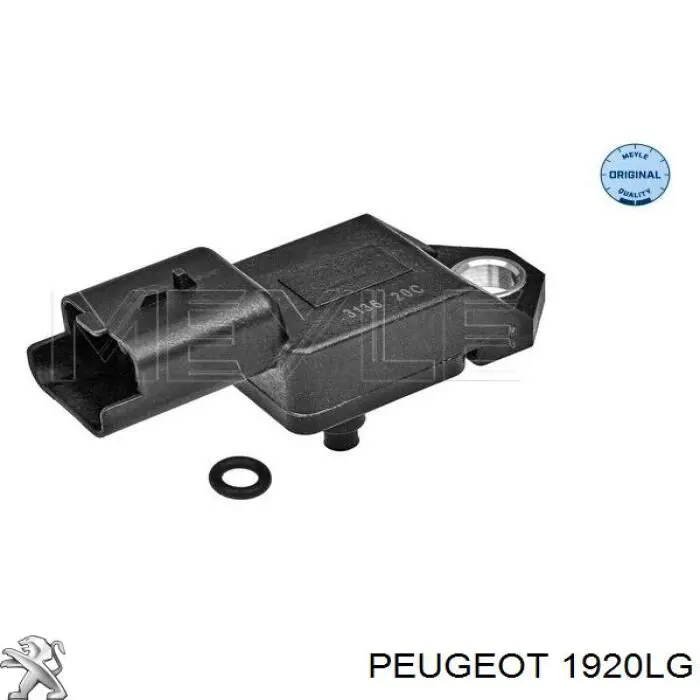 1920LG Peugeot/Citroen Sensor de pressão de combustível