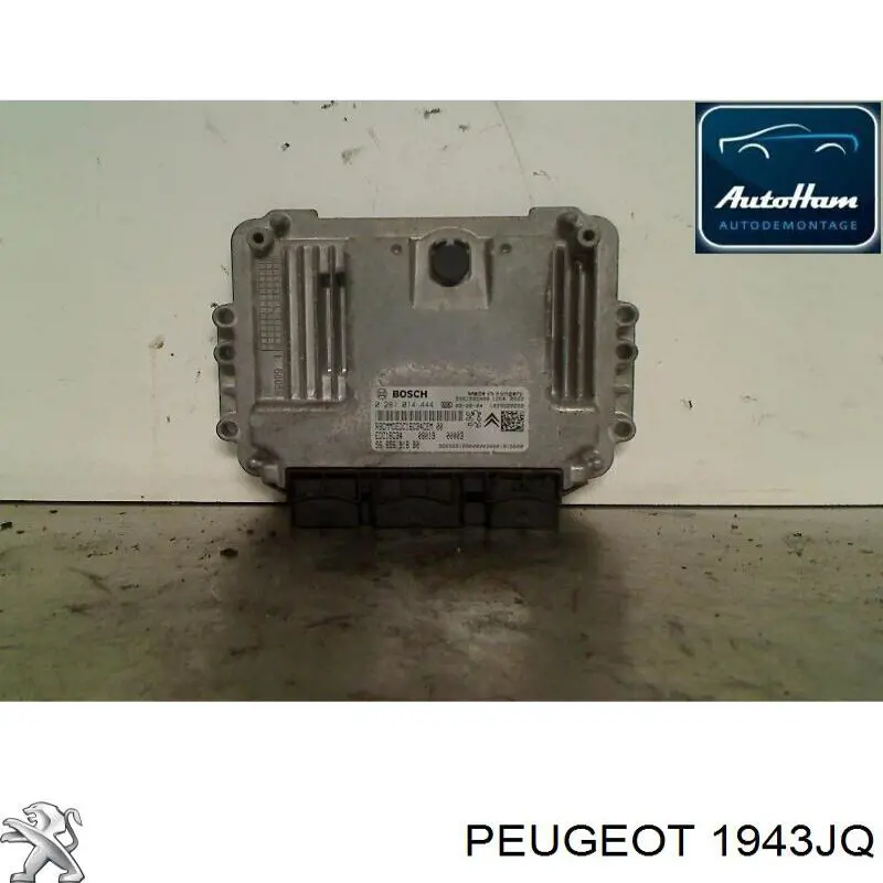 1943JQ Peugeot/Citroen Módulo de direção (Centralina eletrônica) de motor