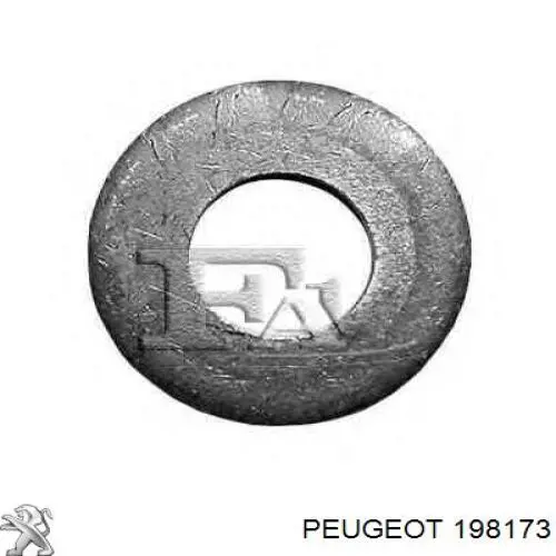Compre 198173 Peugeot/Citroen Anel (arruela) do injetor de ajuste