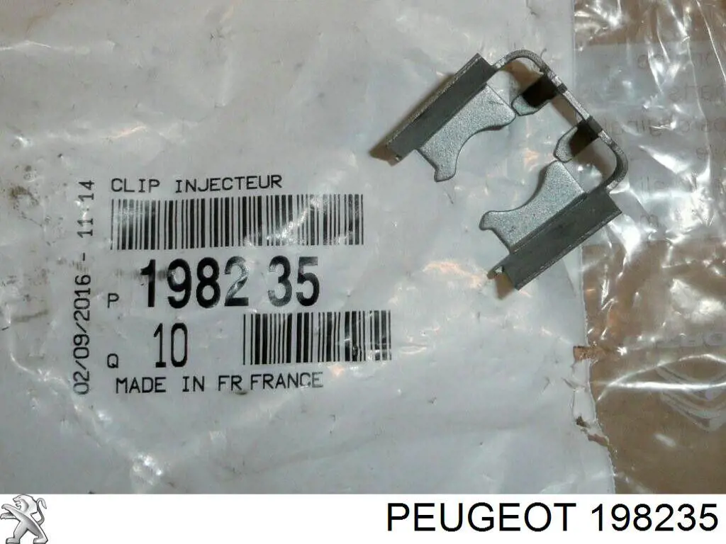 Consola de fixação do injetor Peugeot/Citroen 198235 preço, a partir de 4,66 USD