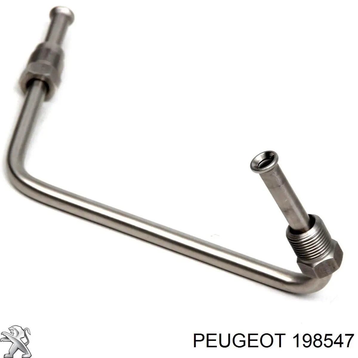 198547 Peugeot/Citroen Tubo de combustível, desde a Bomba de Combustível de Pressão Alta até a sonda de combustível