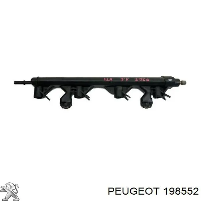 198552 Peugeot/Citroen Distribuidor de combustível (rampa)