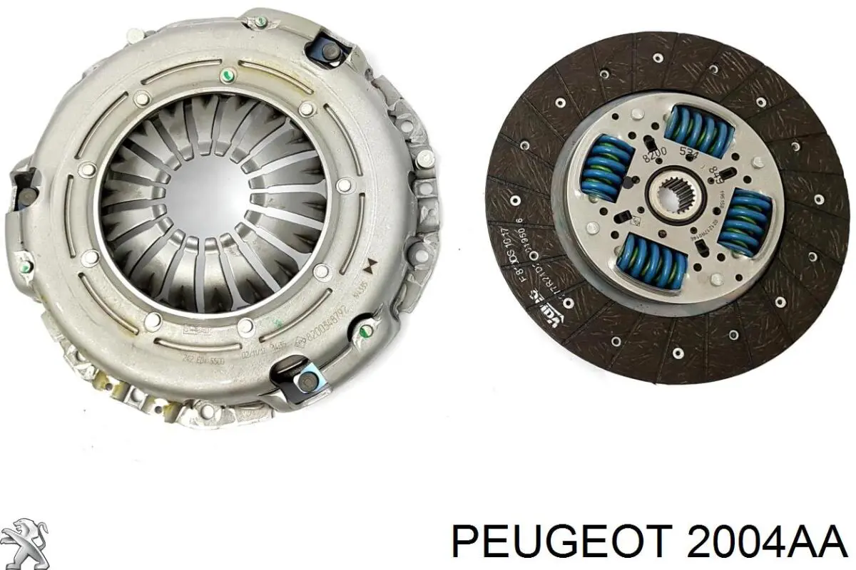 2004AA Peugeot/Citroen Cesta de embraiagem