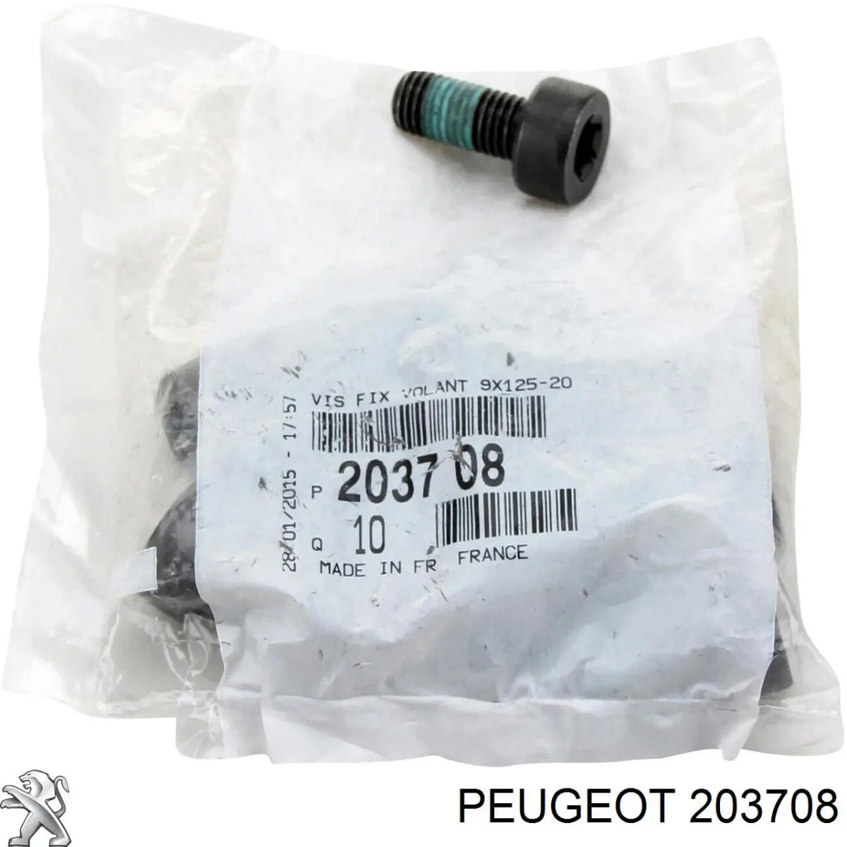 Parafuso de fixação de volante Peugeot/Citroen 203708 preço, a partir de 6,81 USD