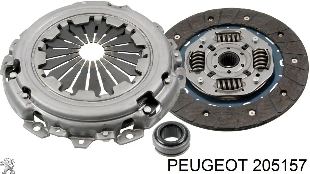 Kit de embraiagem (3 peças) Peugeot/Citroen 205157 preço, a partir de 227,94 USD