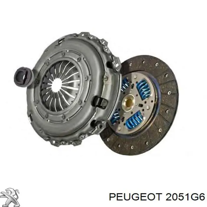 Kit de embraiagem (3 peças) Peugeot/Citroen 2051G6 preço, a partir de 156,19 USD
