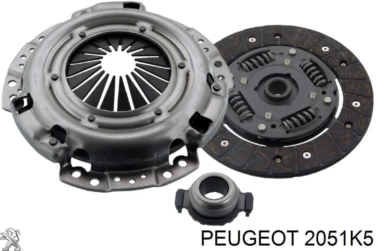 Kit de embraiagem (3 peças) Peugeot/Citroen 2051K5 preço, a partir de  