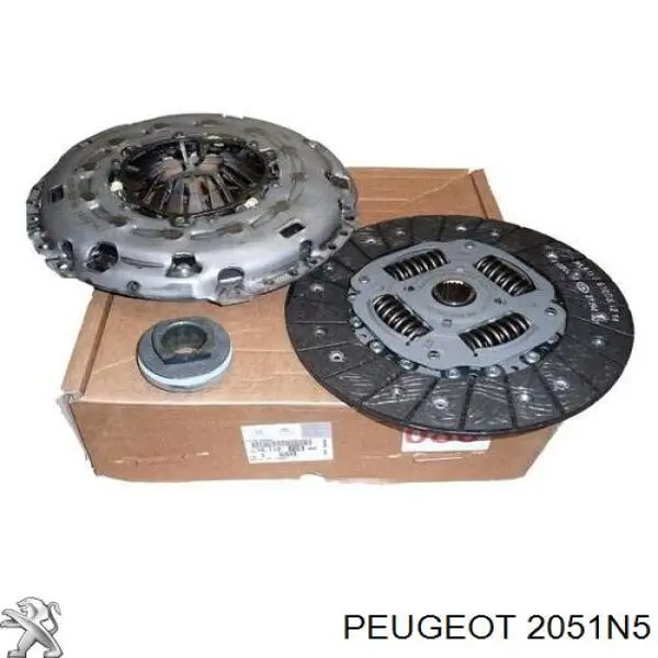 Kit de embraiagem (3 peças) Peugeot/Citroen 2051N5 preço, a partir de 96,24 USD