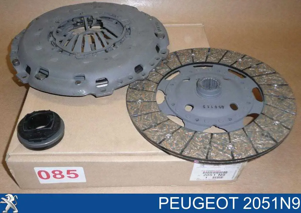 Kit de embraiagem (3 peças) Peugeot/Citroen 2051N9 preço, a partir de 176,80 USD