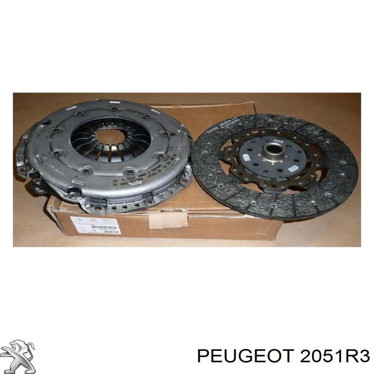 Kit de embraiagem (3 peças) Peugeot/Citroen 00002052P5 preço, a partir de 127,46 USD