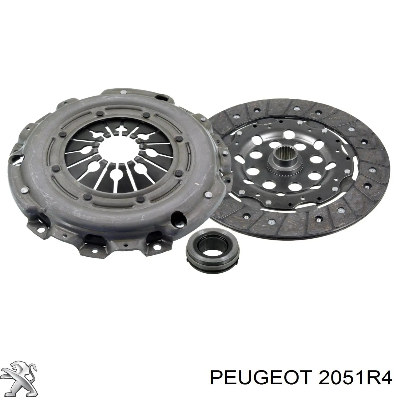 00002051R4 Peugeot/Citroen Kit de embraiagem (3 peças)