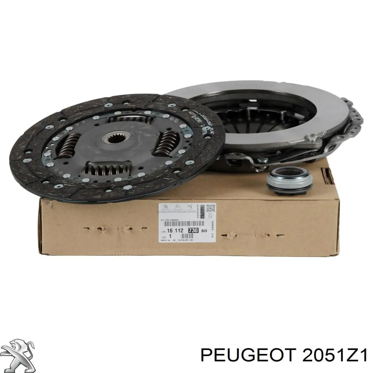Kit de embraiagem (3 peças) Peugeot/Citroen 2051Z1 preço, a partir de 123,10 USD