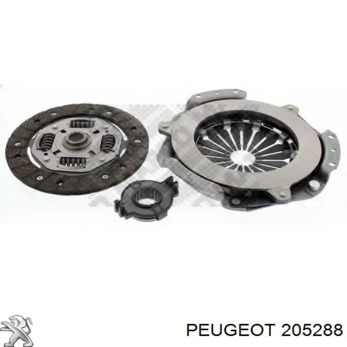 205288 Peugeot/Citroen Kit de embraiagem (3 peças)