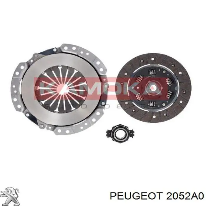 2052A0 Peugeot/Citroen Kit de embraiagem (3 peças)