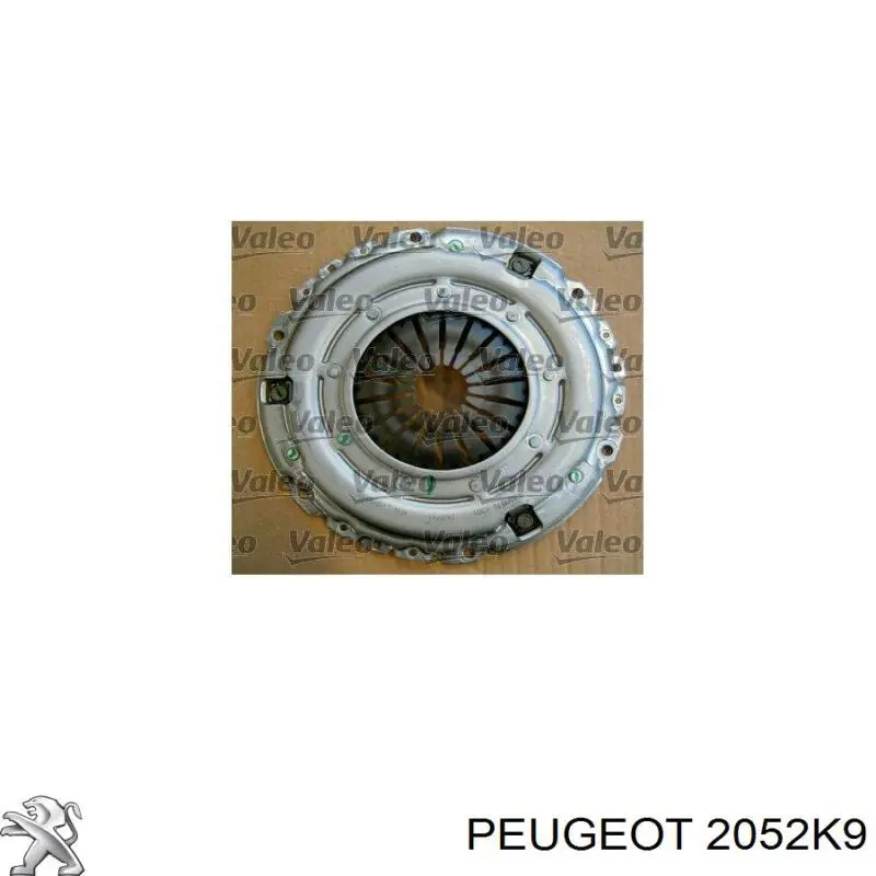 2052K9 Peugeot/Citroen Kit de embraiagem (3 peças)