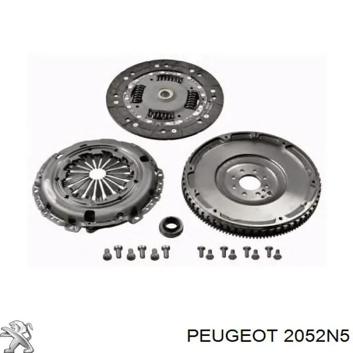 2052N5 Peugeot/Citroen Kit de embraiagem (3 peças)