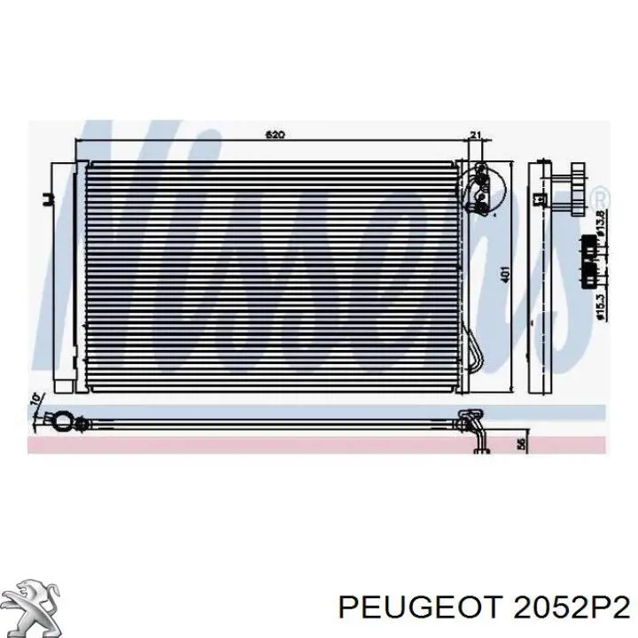 Kit de embraiagem (3 peças) Peugeot/Citroen 2052P2 preço, a partir de 400,49 USD