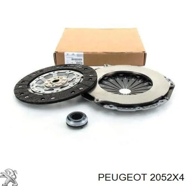 2052X4 Peugeot/Citroen Kit de embraiagem (3 peças)