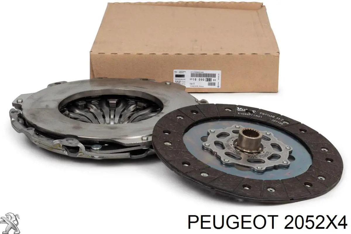 Compre 2052X4 Peugeot/Citroen Kit de embraiagem (3 peças)