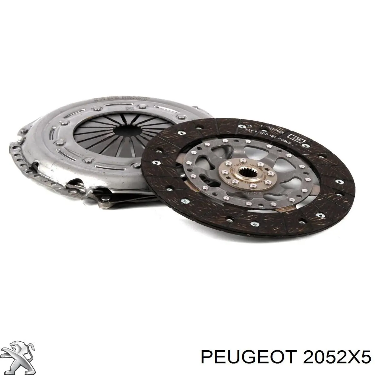 Kit de embraiagem (3 peças) Peugeot/Citroen 2052X5 preço, a partir de 149,44 USD