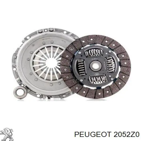Compre 2052Z0 Peugeot/Citroen Kit de embraiagem (3 peças)
