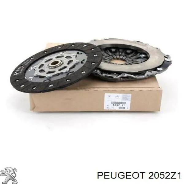 2052Z1 Peugeot/Citroen Kit de embraiagem (3 peças)