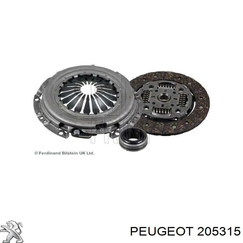 205315 Peugeot/Citroen Kit de embraiagem (3 peças)