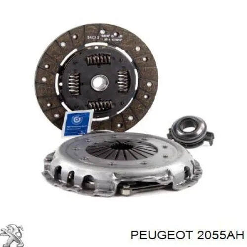 Compre 2055AH Peugeot/Citroen Disco de embraiagem