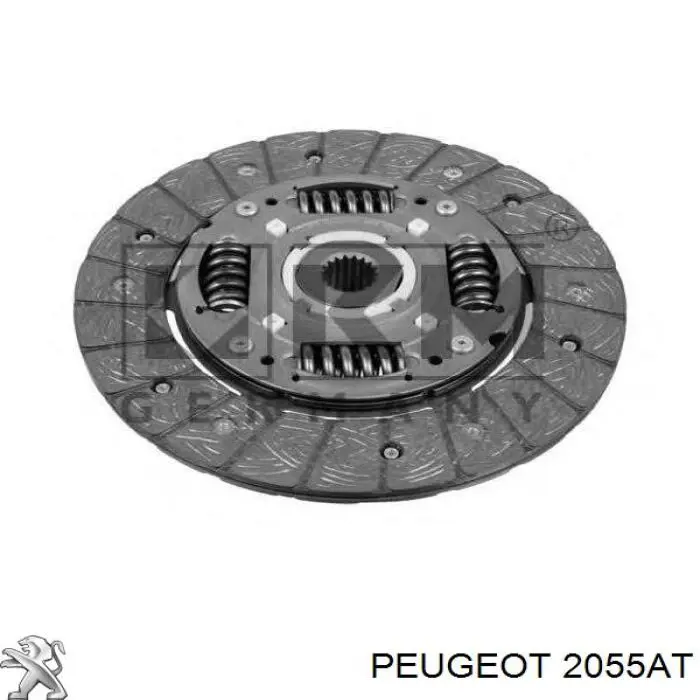 Compre 2055AT Peugeot/Citroen Disco de embraiagem