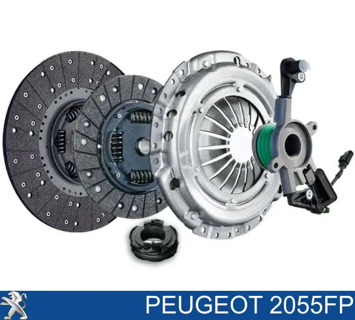 2055FP Peugeot/Citroen Disco de embraiagem