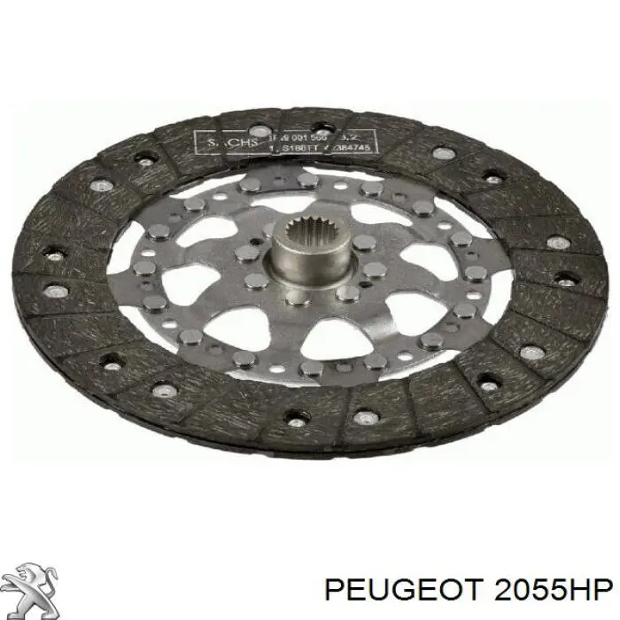 Compre 2055HP Peugeot/Citroen Disco de embraiagem