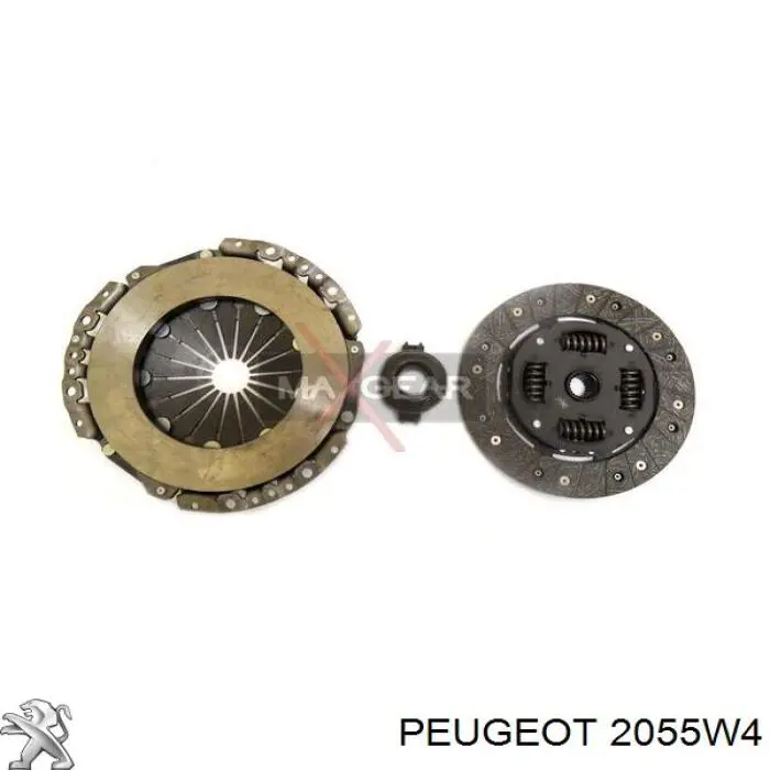 2055W4 Peugeot/Citroen Disco de embraiagem