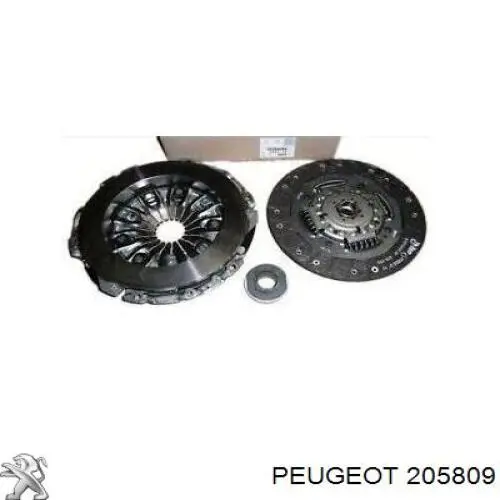 Kit de embraiagem (3 peças) Peugeot/Citroen 205809 preço, a partir de 252,21 USD