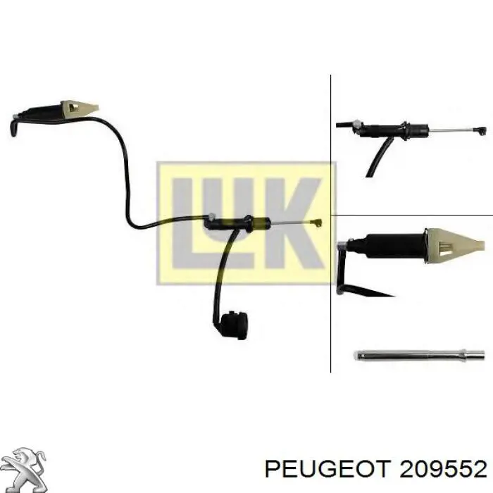 Cilindro mestre de embraiagem Peugeot/Citroen 209552 preço, a partir de 413,69 USD