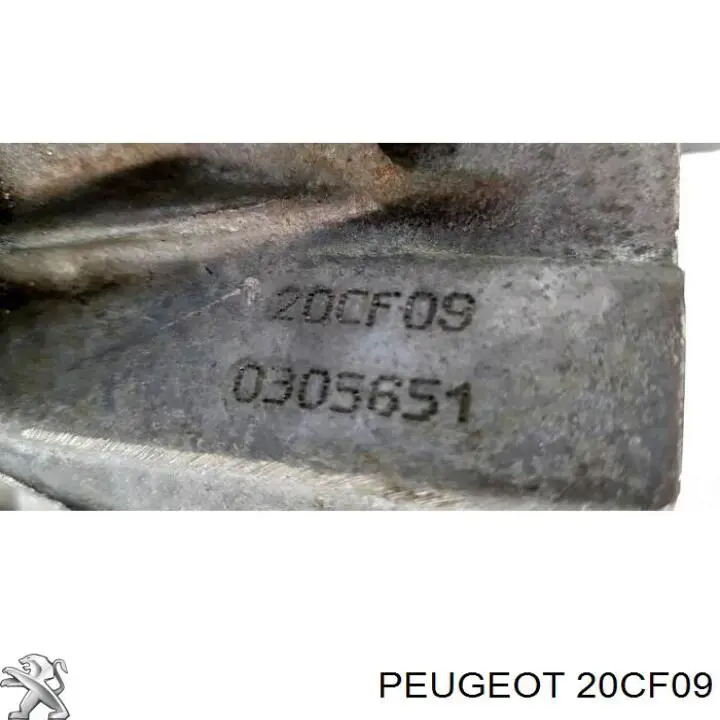 Compre 20CF09 Peugeot/Citroen Caixa de Mudança montada (caixa mecânica de velocidades)