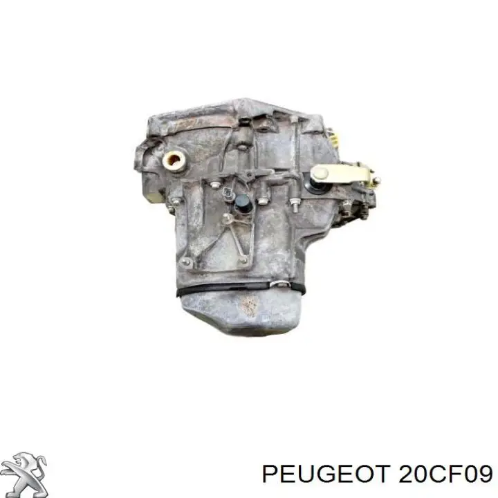 Caixa de Mudança montada (caixa mecânica de velocidades) 20CF09 Peugeot/Citroen